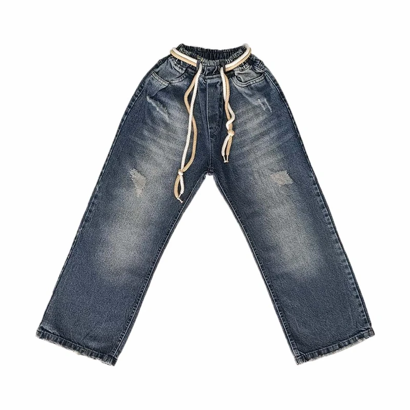 شلوار جین نیم‌بگ بچگانه مدل C100