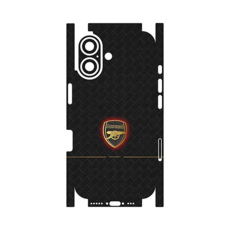 برچسب پوششی ماهوت مدل Arsenal-FullSkin مناسب برای گوشی موبایل اپل iPhone 16