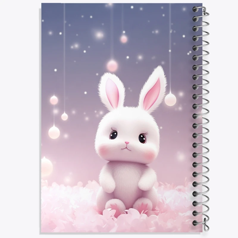 دفتر لیست خرید 50 برگ خندالو طرح خرگوش کیوت کد F2608