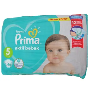 Prima Aktif bebek Size 5 Diapers Pack of 46  