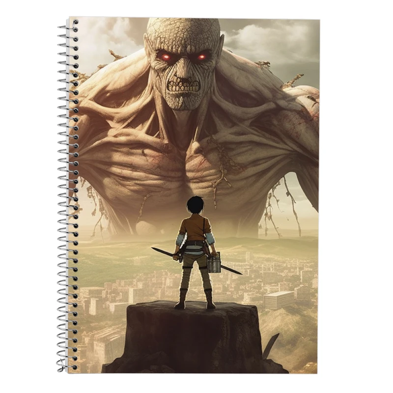 دفتر لغت 50 برگ مدوپد طرح Attack on Titan کد DF10435