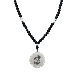 گردنبند مردانه ترمه ۱ مدل توپاک کد OXS652