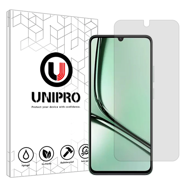 محافظ صفحه نمایش شفاف یونی پرو مدل Star 5 مناسب برای گوشی موبایل ریلمی Note 60X   