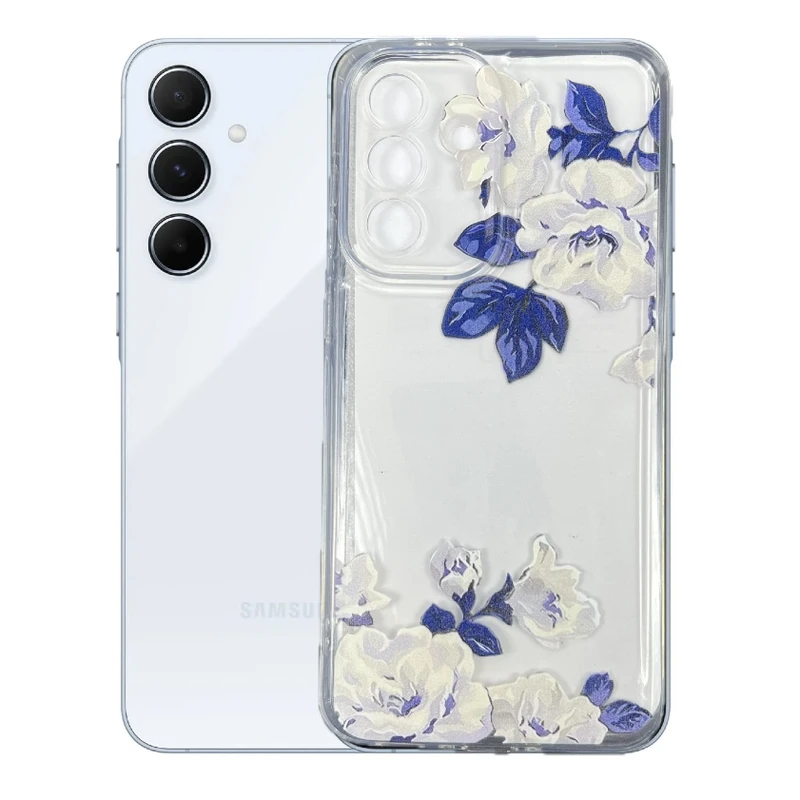 کاور طرح گل رز مناسب برای گوشی موبایل سامسونگ Galaxy A56