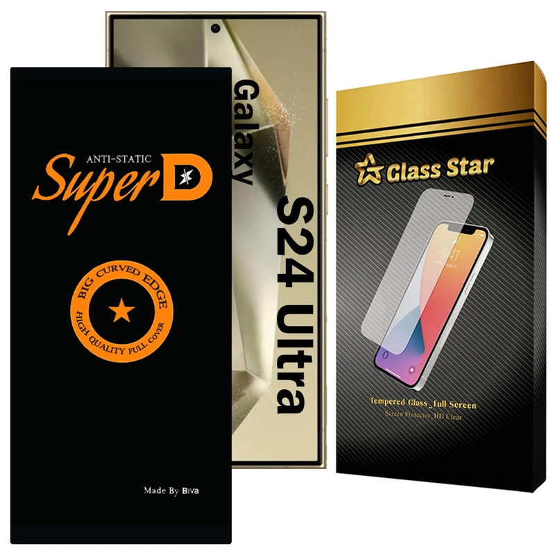 محافظ صفحه نمایش گلس استار مدل SUBIG20 مناسب برای گوشی موبایل سامسونگ Galaxy S24 Ultra