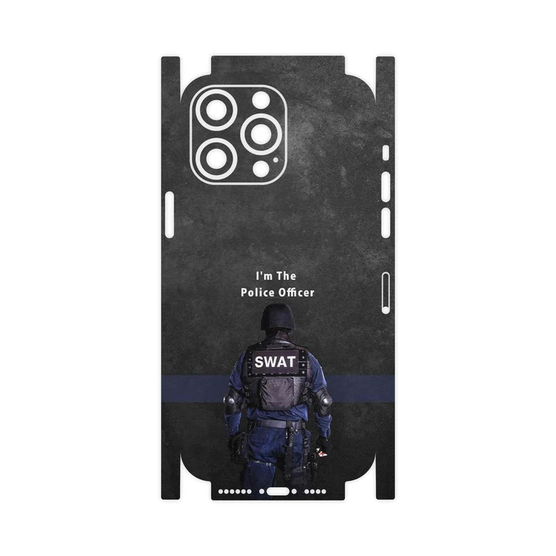 برچسب پوششی ماهوت مدل Police Officer-FullSkin مناسب برای گوشی موبایل اپل iPhone 14 Pro Max