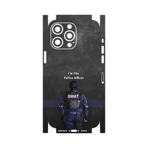 MAHOOT Police Officer-FullSkin Cover Sticker for Apple iPhone 14 Pro Max