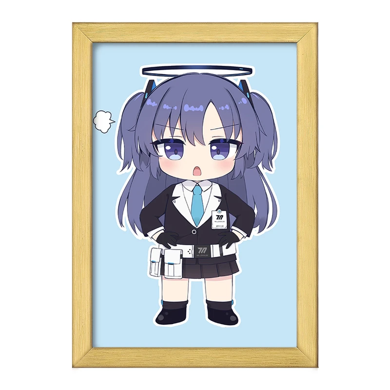 تابلو خندالو طرح بازی آرشیو آبی (Blue Archive) کد 34345