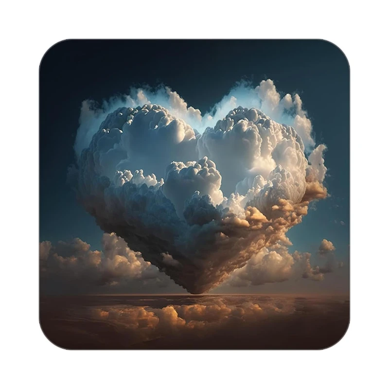 زیر لیوانی کاکتی مدل عاشقانه کد mp13957