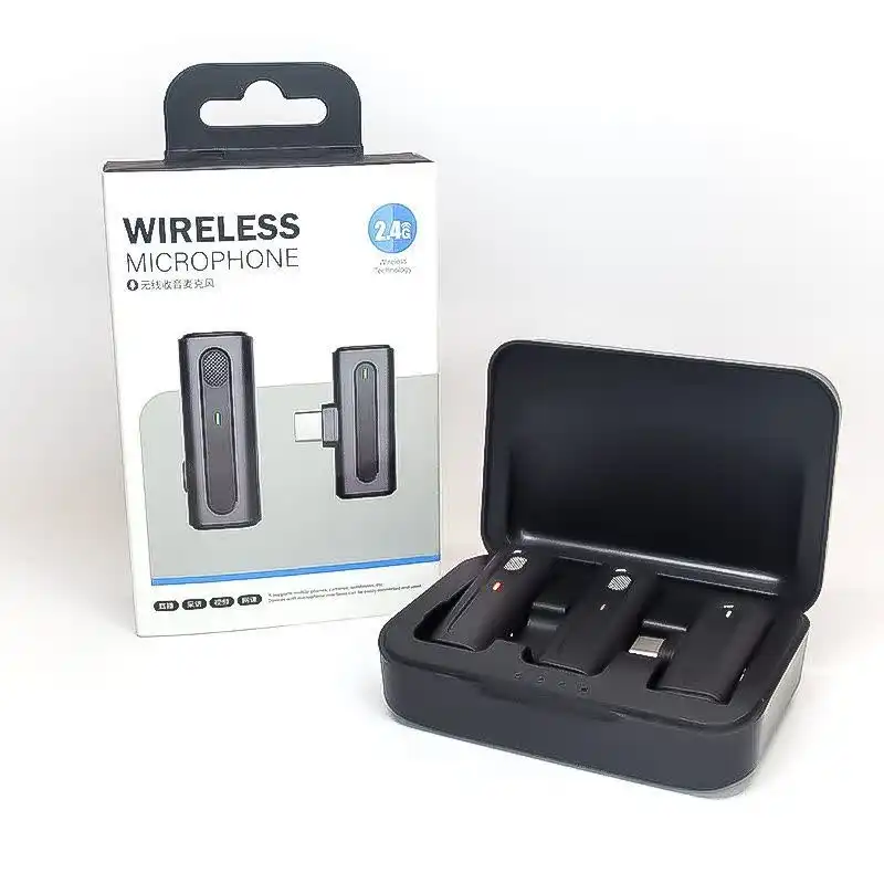 میکروفن یقه ای بی سیم مدل k93 dual type-c