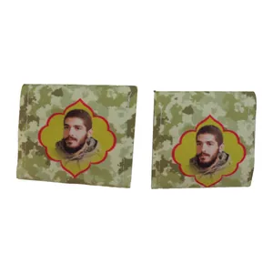 جانماز طرح ارتشی شهید ابراهیم هادی بسته 2 عددی