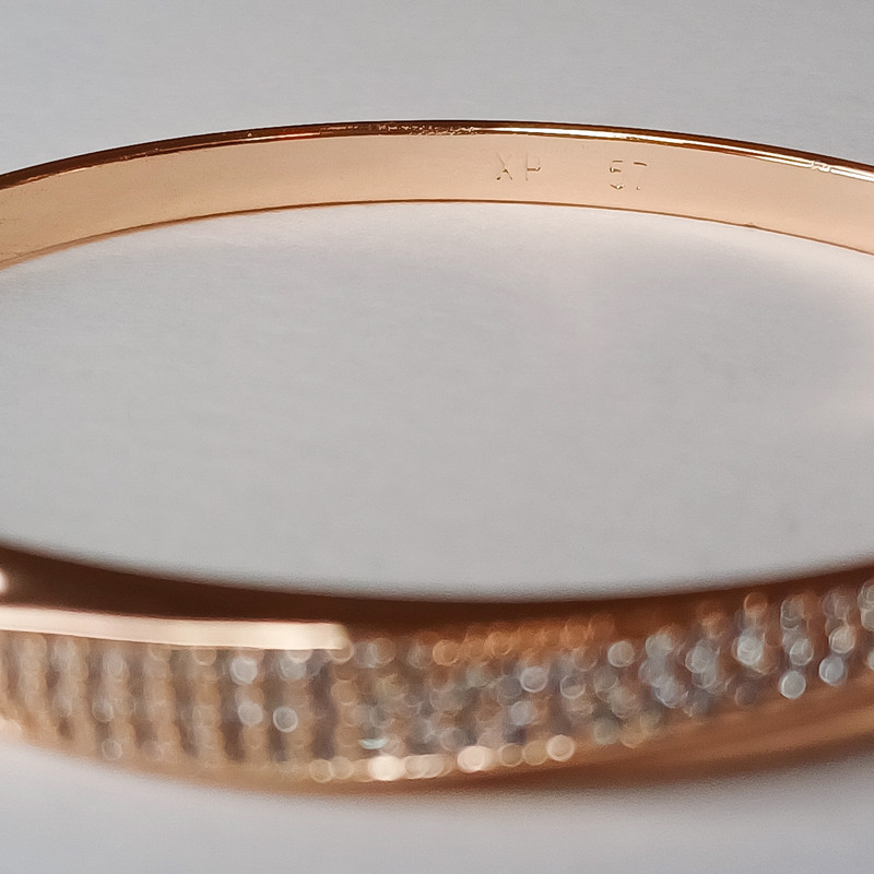 دستبند زنانه ژوپینگ مدل نگین دار کد 101004128