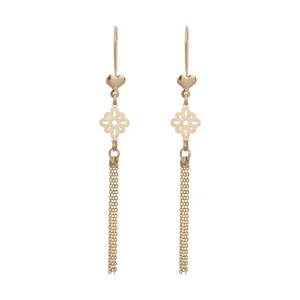 گوشواره طلا 18 عیار زنانه الن نار مدل ELN0909