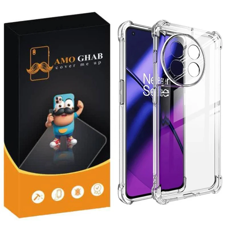 کاور عمو قاب مدل Crystal مناسب برای گوشی موبایل ریلمی 11 4G