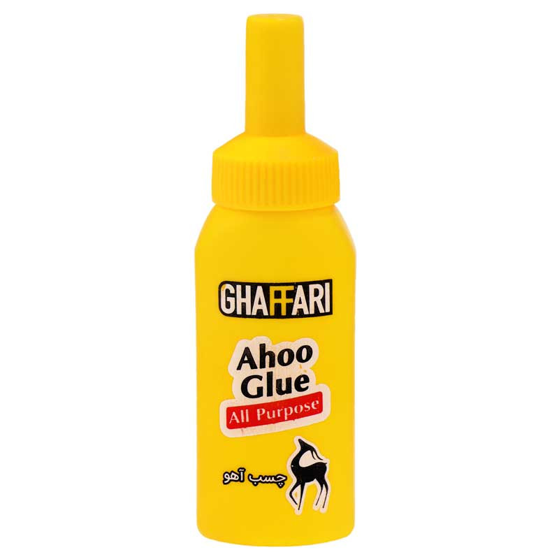 چسب همه کاره غفاری مدل AHOO حجم 100 میلی لیتر