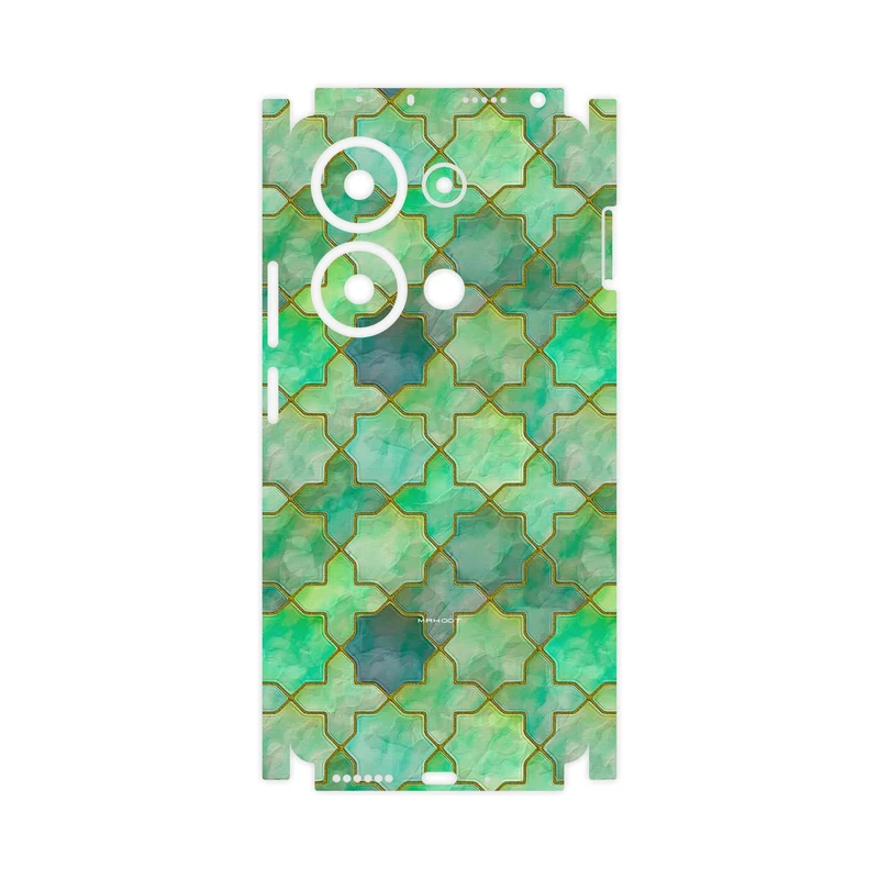 برچسب پوششی ماهوت مدل Iran Tile 8-FullSkin مناسب برای گوشی موبایل شیائومی Redmi Note 13 Pro 4G