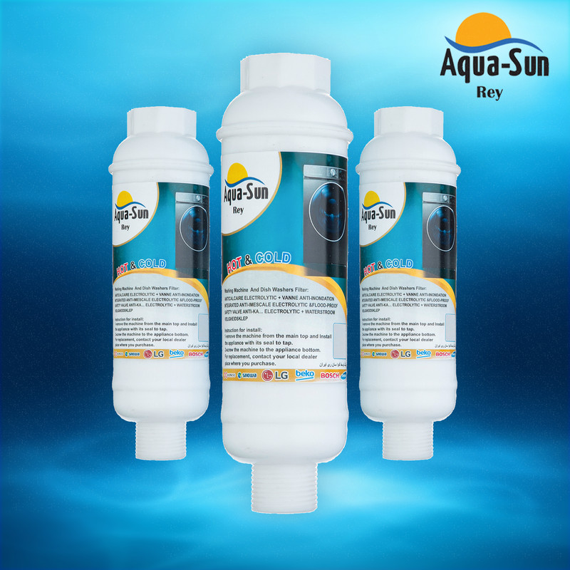 فیلتر رسوب‌گیر ماشین لباسشویی آکوا سان ری مدل K-1000 مجموعه 2 عددی