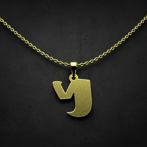 گردنبند طلا 18 عیار زنانه مدوپد مدل حرف ک کد I2-1-1286
