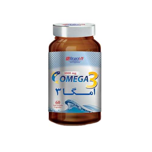 سافت ژل امگا 3 رزاویت بسته 60 عددی