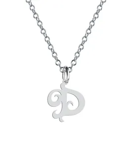 گردنبند نقره زنانه هایکا مدل حرف D کد n.ha2-786