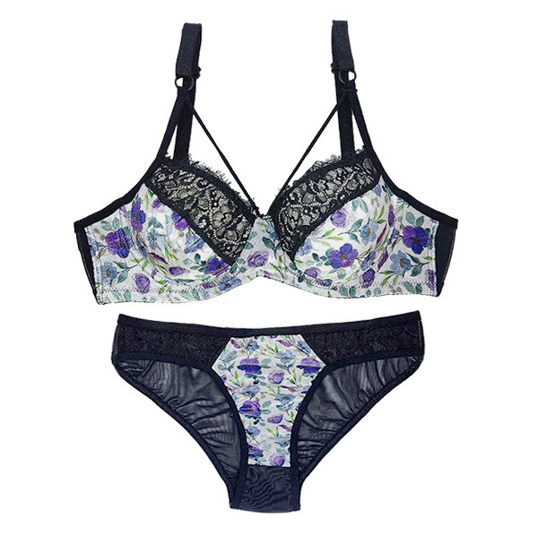 ست شورت و سوتین زنانه شارمین مدل مخمل کد ZP93.1