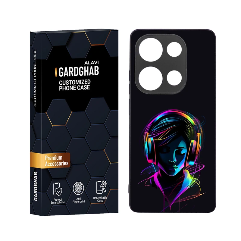 کاور گارد قاب علوی مدل دور ژله ای مناسب برای گوشی موبایل شیائومی Poco M6 Pro 4G