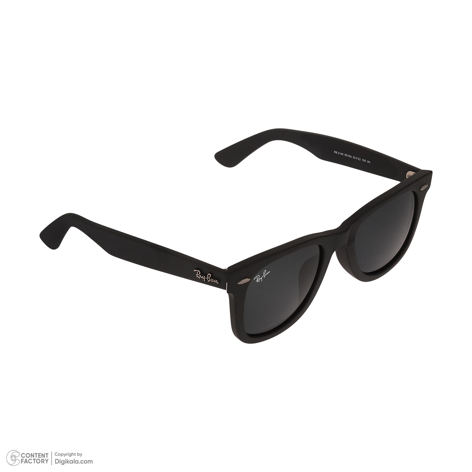 عینک آفتابی ویفرر (Wayfarer) ری بن مدل 0RB2140-901SA-52 -  - 5