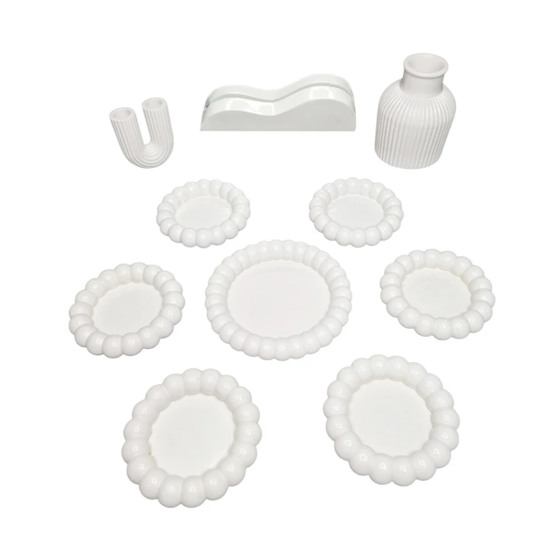 مجموعه ظروف هفت سین 11 پارچه مدل مروارید کد 01