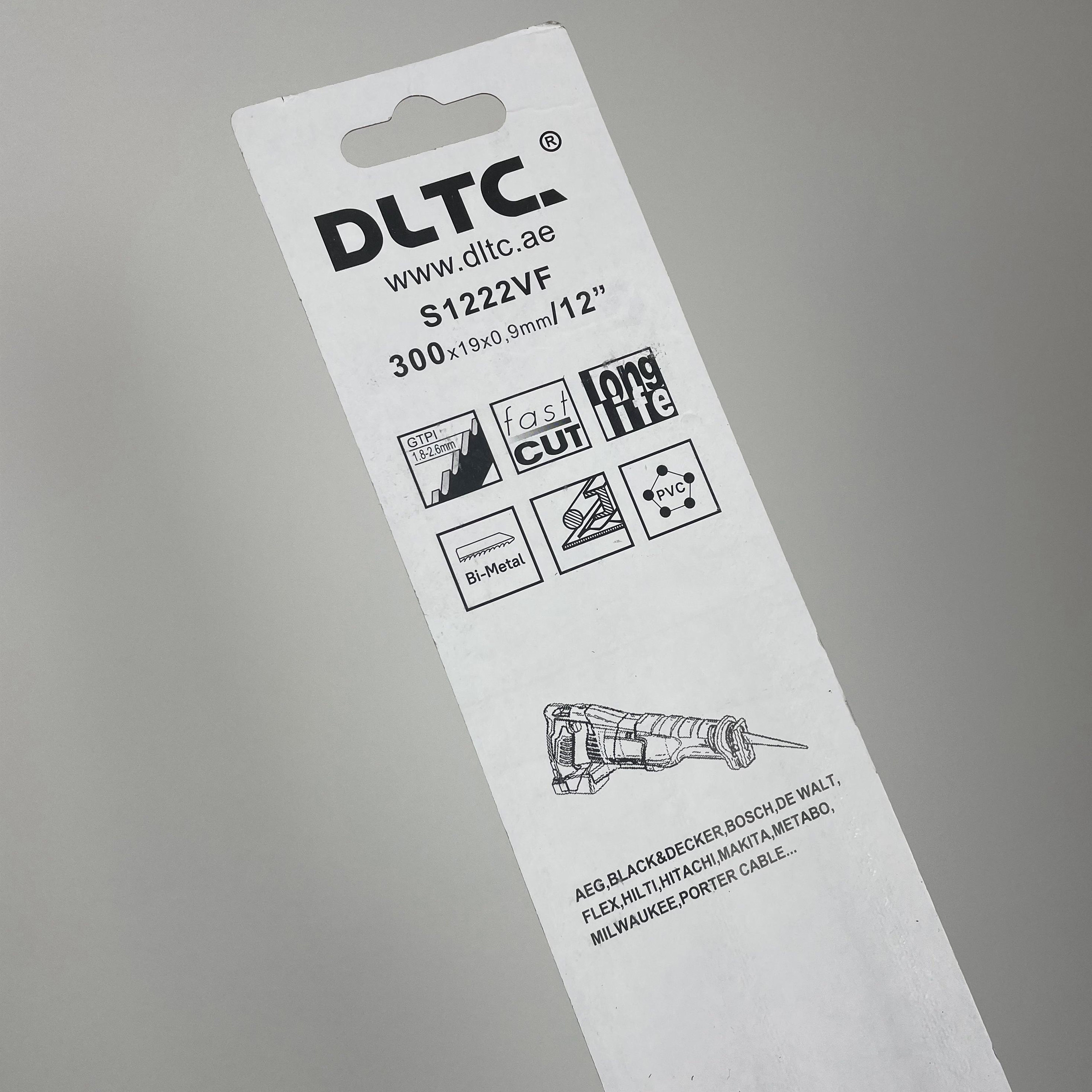 تیغ اره افقی بر صنعتی دی ال تی سی مدل s1222 مجموعه دو عددی