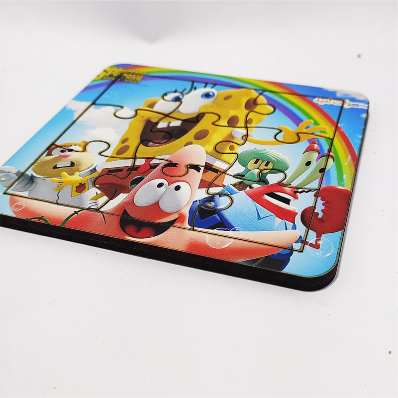 پازل 9 تکه محصولات امید مدل کارتون کد MO99 بسته 2 عددی