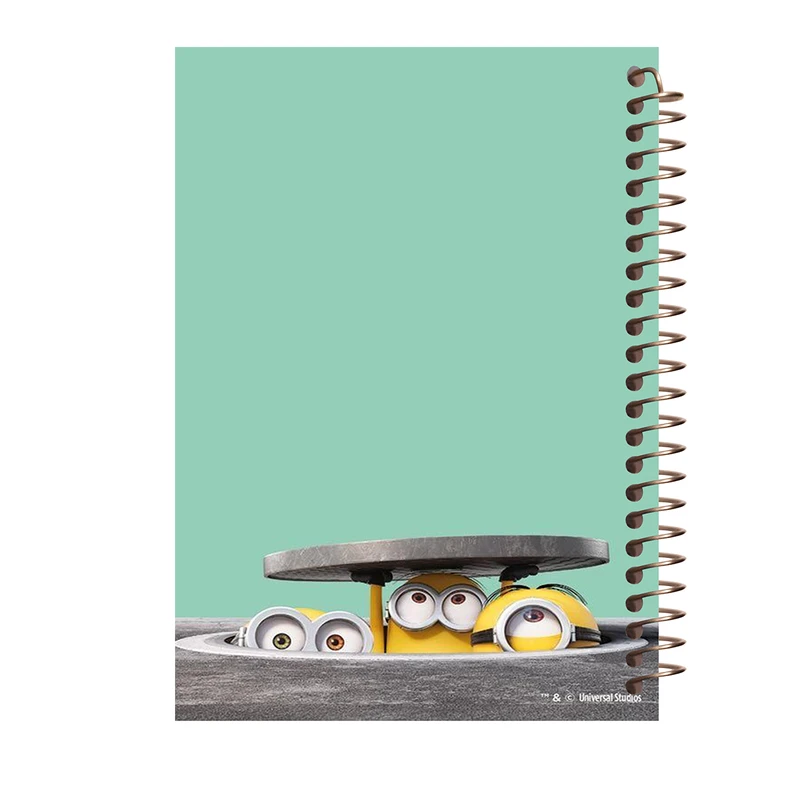 دفتر مشق 100 برگ طرح مینیون کد H252