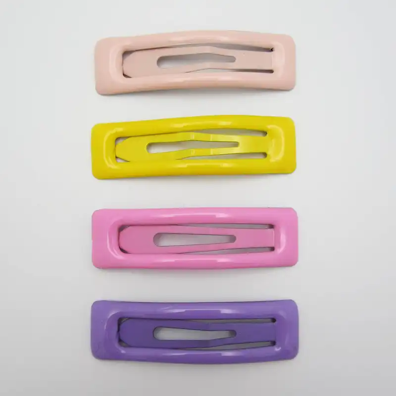 گیره مو مدل تق تقی لاکی کد 1 بسته 4 عددی