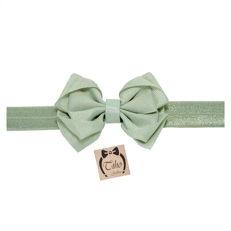 هدبند نوزادی مدل فندق کوچولو مجموعه 2 عددی