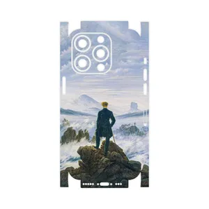 MAHOOT Wanderer above the Sea of Fog-FullSkin Cover Sticker for Apple iPhone 14 Pro