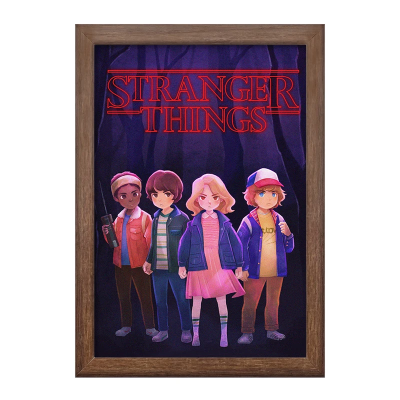 تابلو خندالو طرح استرینجر تینگز  Stranger Things  کد 10846