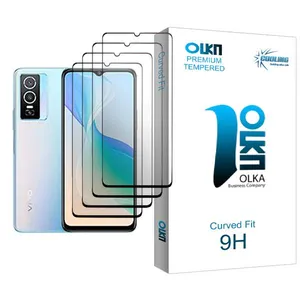 Cooling Olka Glass4 Ceramics Screen Protector For  Y76 5G Pack Of 4