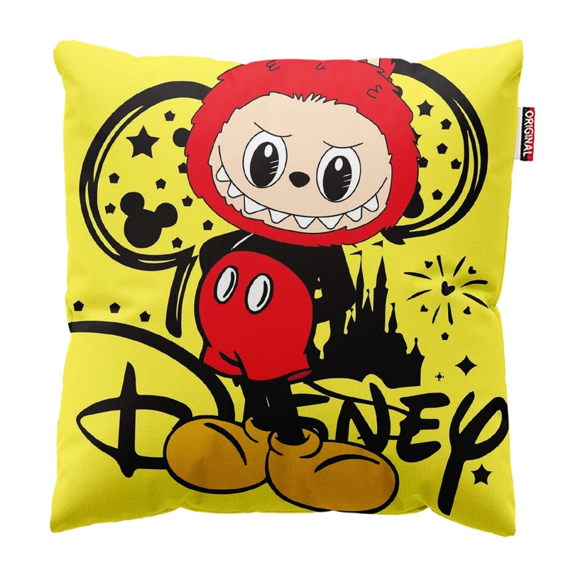 کوسن پاد آفرین طرح لبوبو کد 95 سایز 30*30 سانتی متر