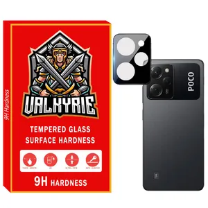 محافظ لنز دوربین والکری مدل 3D مناسب برای گوشی موبایل شیائومی Poco X5 Pro
