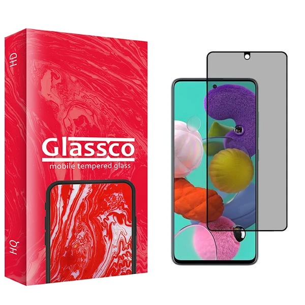 محافظ صفحه نمایش حریم شخصی گلس کو مدل Co2 مناسب برای گوشی موبایل سامسونگ Galaxy A51 4G