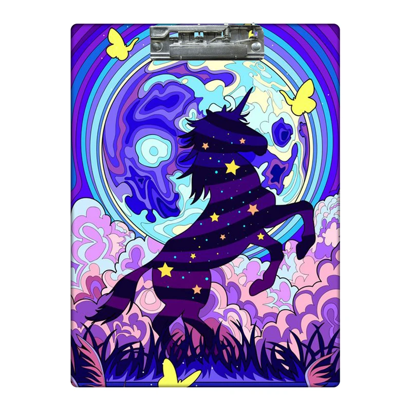 تخته شاسی طرح اسب تک شاخ کد 7866127 سایز A4