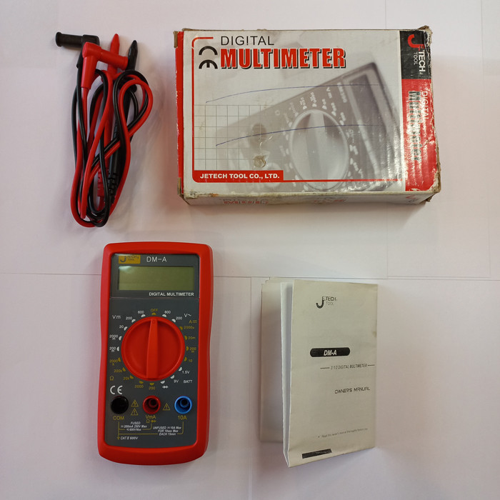 مولتی متر دیجیتال جتک مدل DM-A مولتی متر دیجیتال جتک مدل DM-A