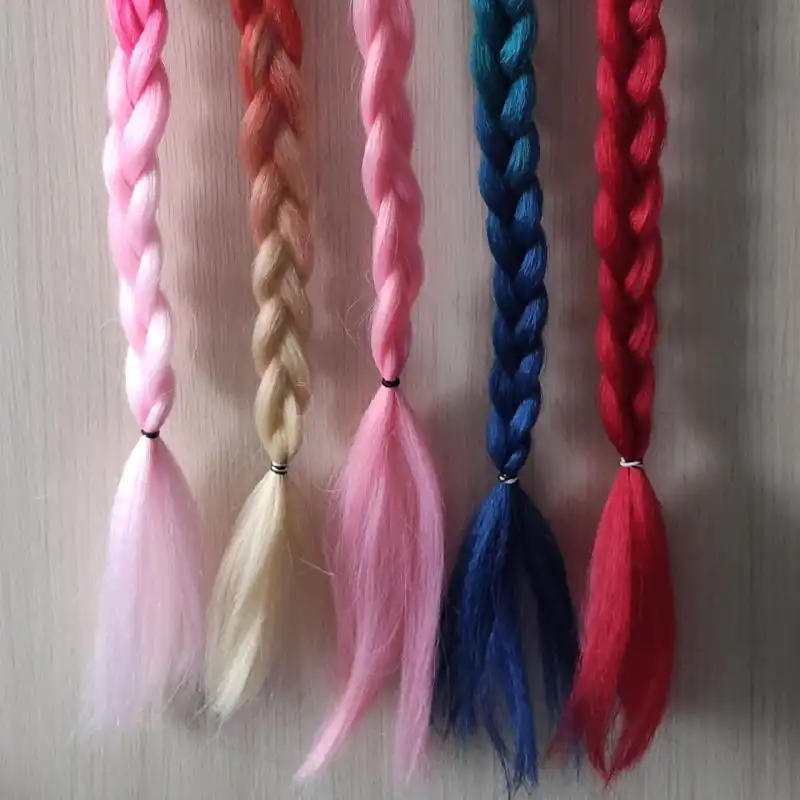 اکستنشن مو زنانه مدل موی دو سر باز