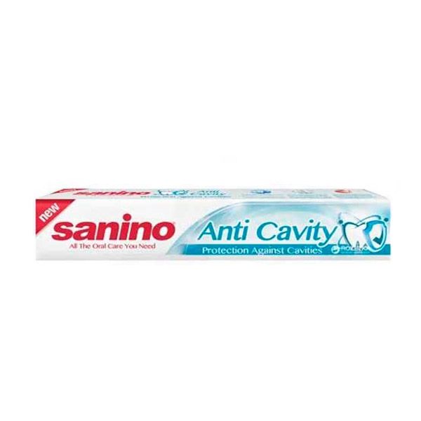 خمیر دندان سانینو مدل Anti Cavity حجم 100 میلی لیتر 