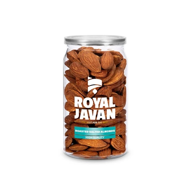 مغز بادام درختی برشته نمکی رویال جوان - 135 گرم