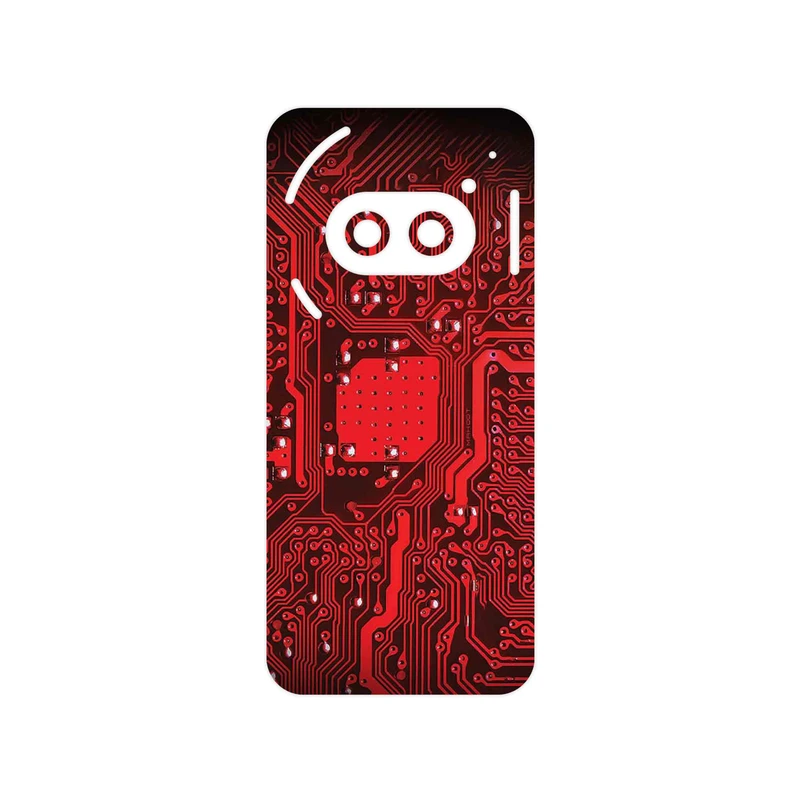 برچسب پوششی ماهوت مدل Red_Printed_Circuit_Board مناسب برای گوشی موبایل ناتینگ Phone 2a