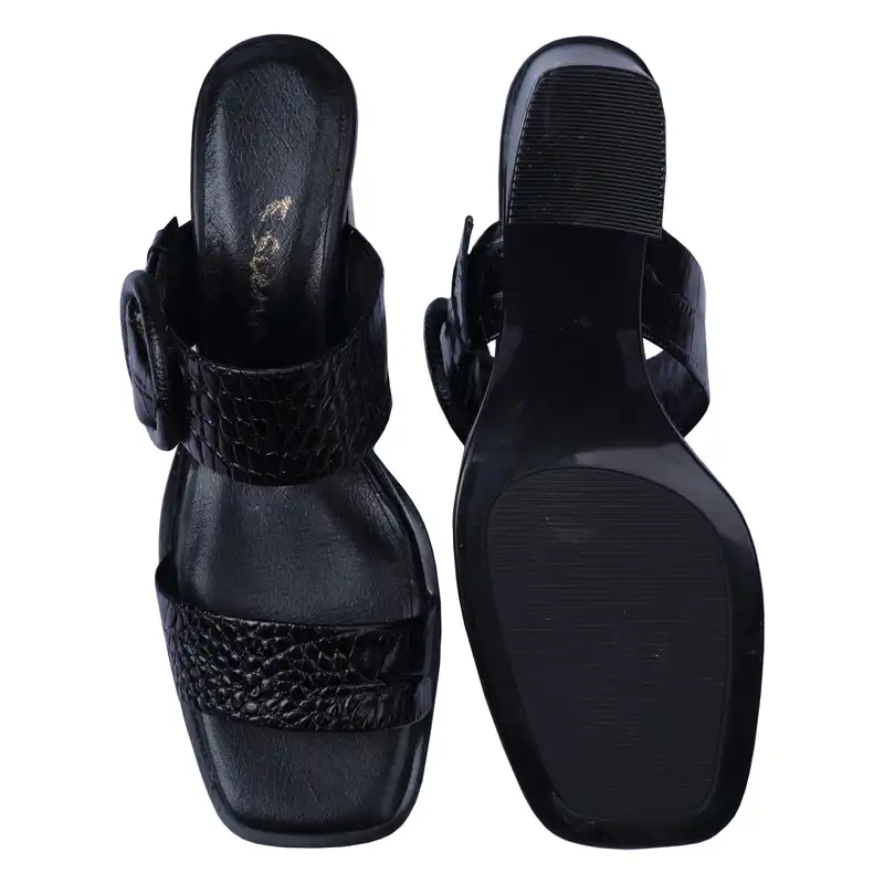 صندل زنانه چرم سی یِنا مدل مجلسی کد 1637