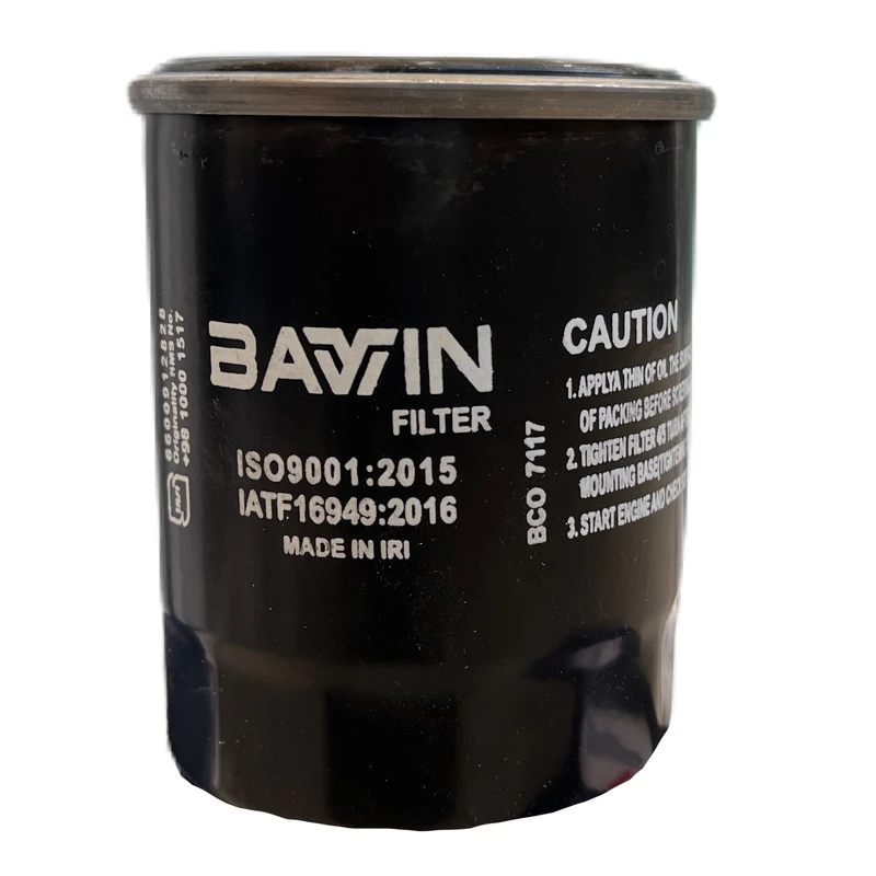 فیلتر روغن خودرو باوین مدل BCO 7117 مناسب برای جیلی امگرند 7