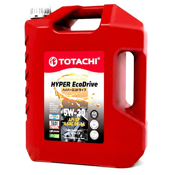روغن موتور خودرو بنزینی، توربوشارژ، هیبریدی، تنفس طبیعی توتاچی مدل Hyper Eco Drive 5w-30 SP 5W-30 حجم 4 لیتر روغن موتور خودرو بنزینی، توربوشارژ، هیبریدی، تنفس طبیعی توتاچی مدل Hyper Eco Drive 5w-30 SP 5W-30 حجم 4 لیتر