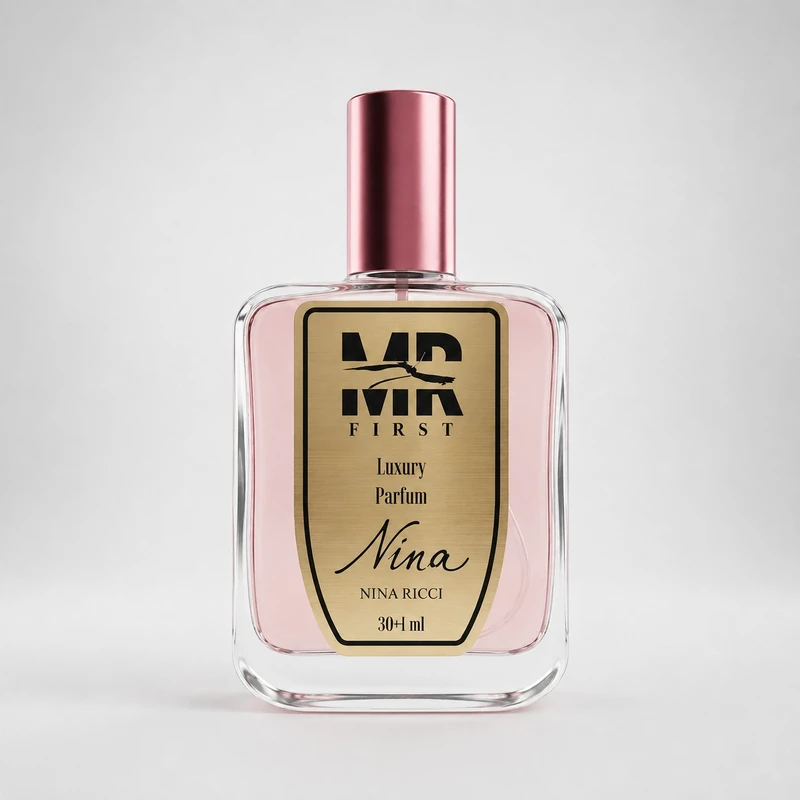 عطر جیبی زنانه مستر فرست مدل نینا حجم 30 میلی‌لیتر با رایحه گل‌دار میوه‌ای و ساختار رایحه خنک