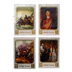 تمبر یادگاری مدل ملل کد bc-2089 مجموعه 4 عددی